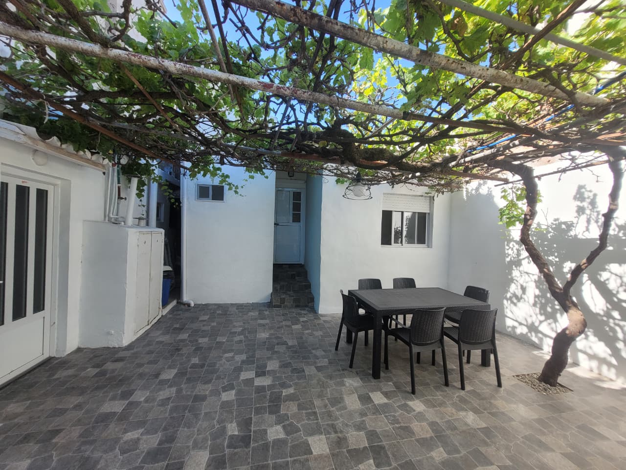 patio con tranquilidad para meditar