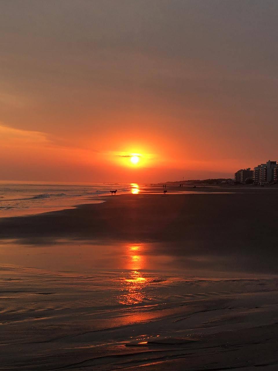 Arena y mar cerca del apartamento
